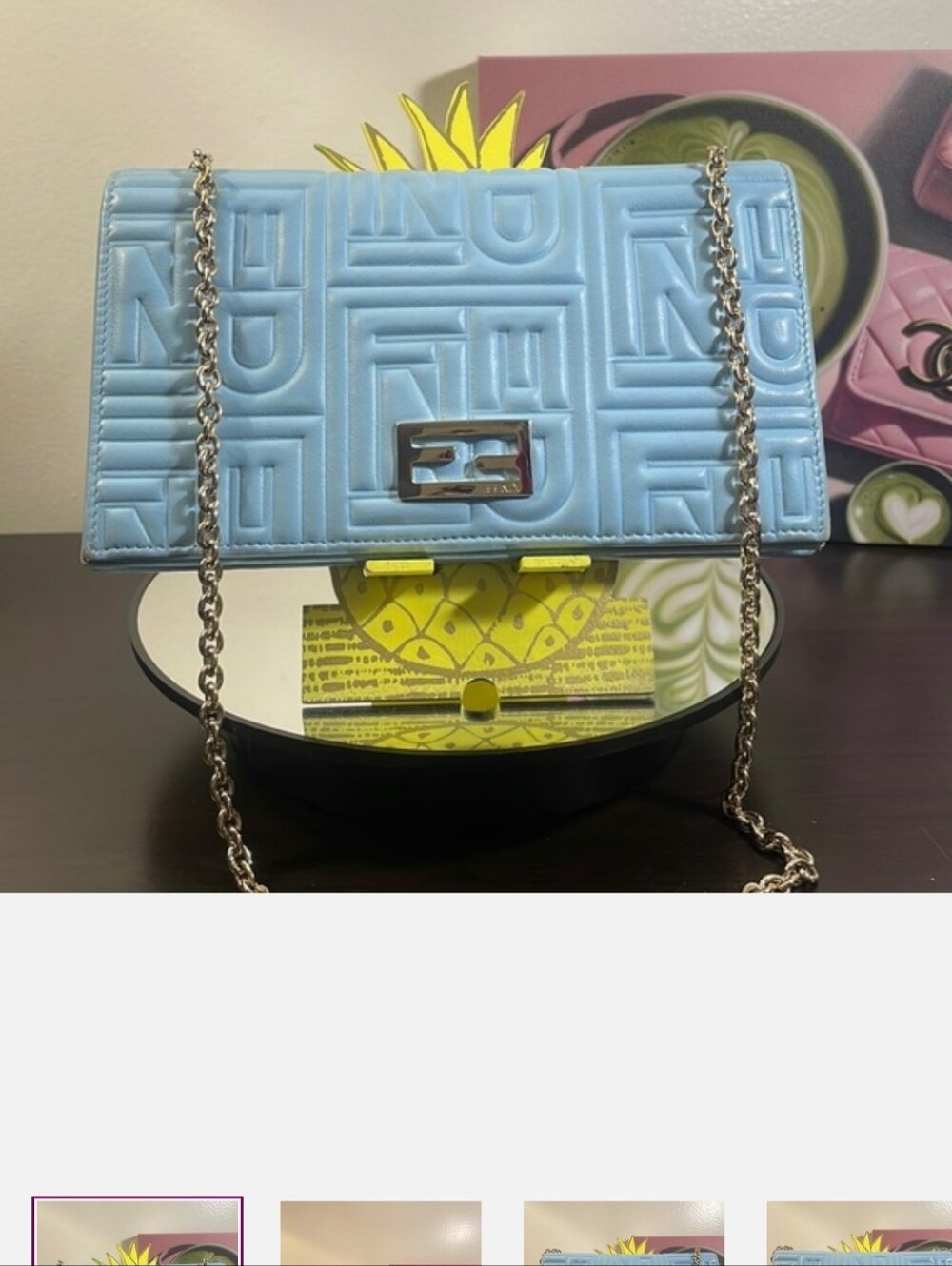 Fendi Clutch / Wallet on Chain!